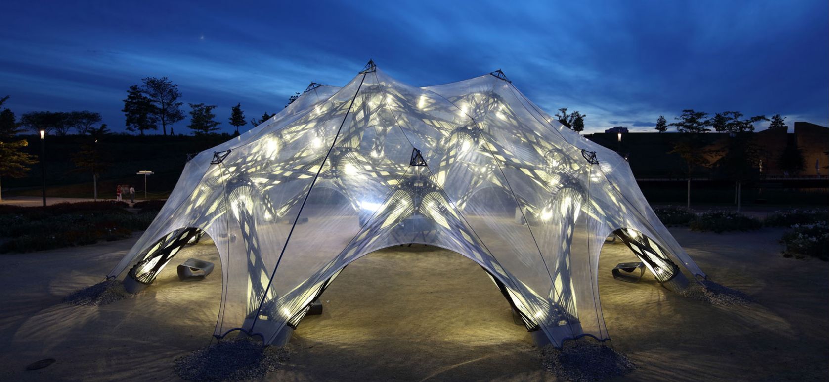 BUGA Fibre Pavillon Heilbronn