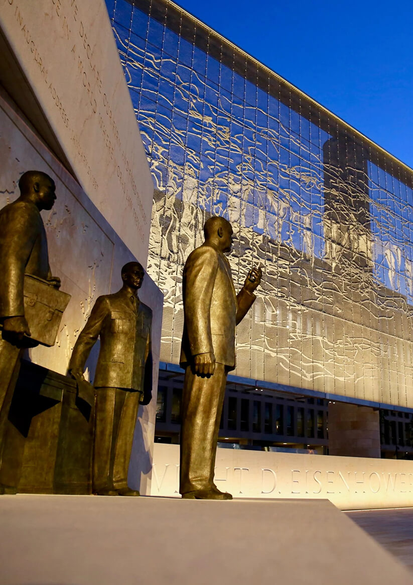 Project tile for Eisenhower Memorial