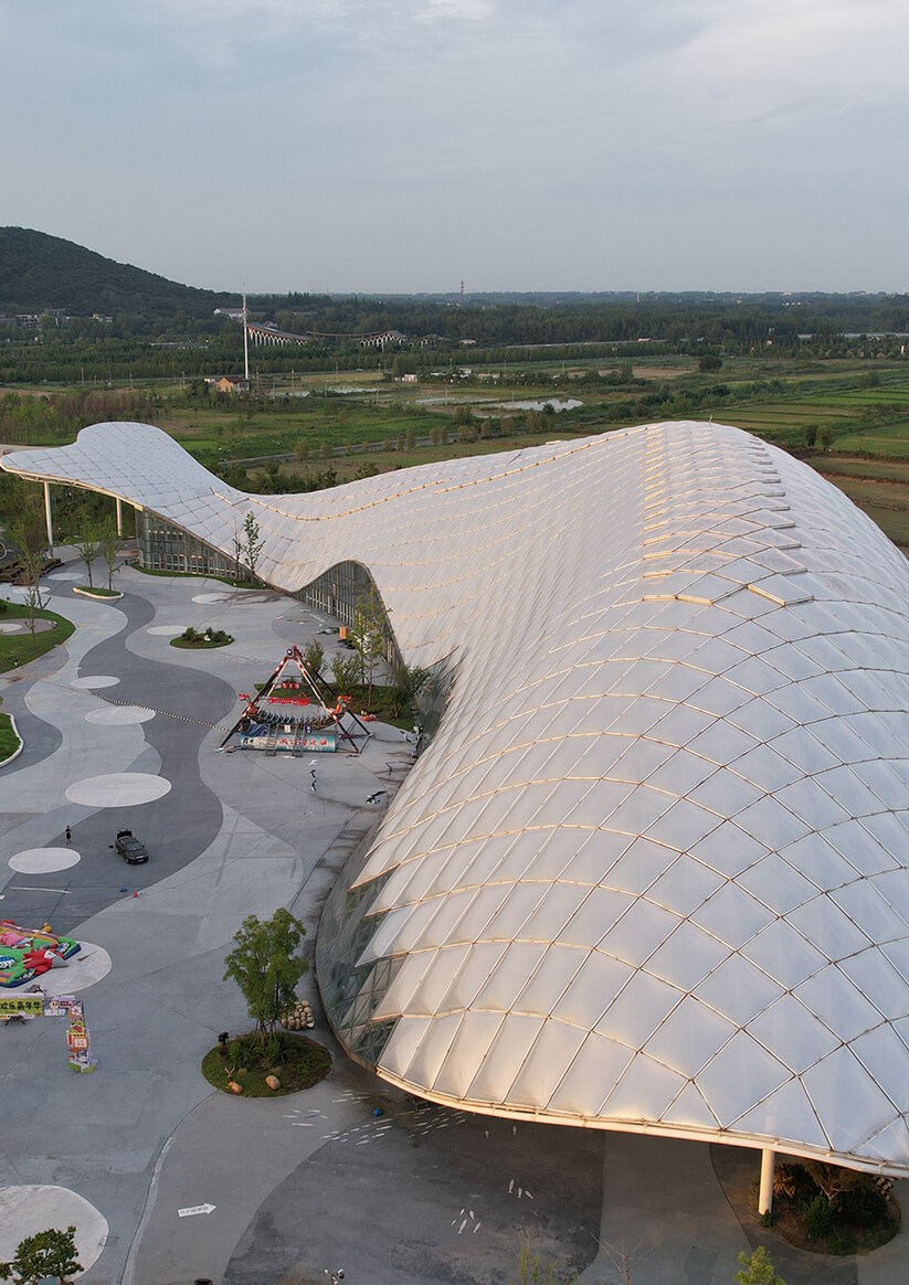 Project tile for Pavilion of Yangzhou